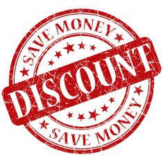 discount red stamp