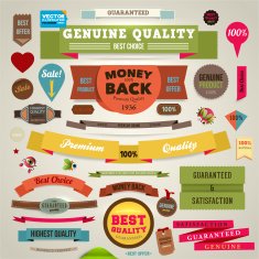 Quality Labels Frames and Banners N4