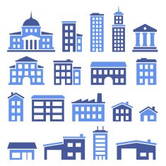 Buildings Icons - Pro Series