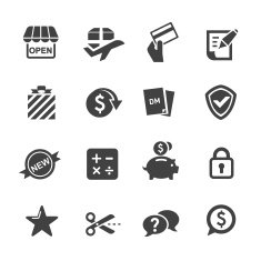Shopping Icons Set 2-Acme Series