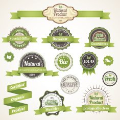 Eco Labels and Badges N2