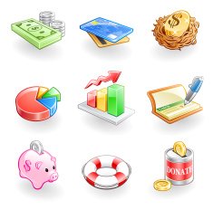 Financial Icons N10