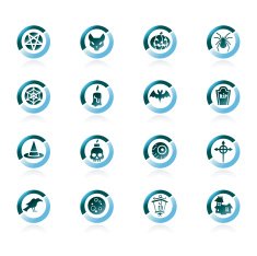 Halloween Icons - Bluesplit