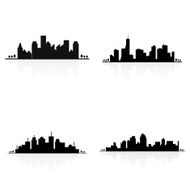 Building silhouettes