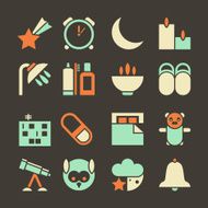 Icons deep sleep N2
