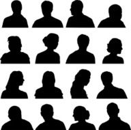Head Silhouettes N3