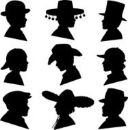 Men and Boys Wearing Hats