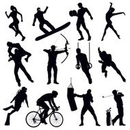 Mixed Sport Silhouettes N2