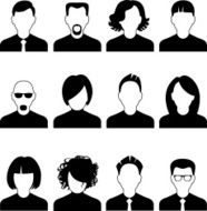 avatar icons of people