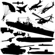 Warfare Silhouette Elements