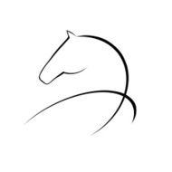 Horse symbol vector