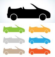 cabriolet silhouette
