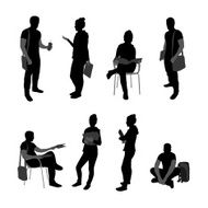 Student casual setting