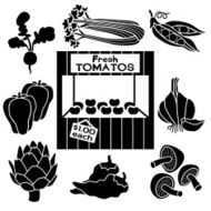 farm stand icons