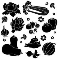 Vegetable icons N5