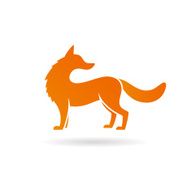 Stylized fox illustration