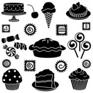 pastry shop icons