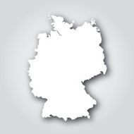 Germany Silhouette White