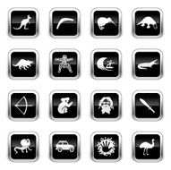 Supergloss Black Icons - Australia