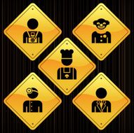 Yellow Signs - Professions