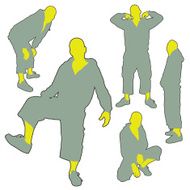 Attitude Silhouettes Series