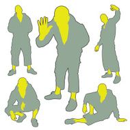 Attitude Silhouettes Series N2