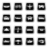 Supergloss Black Icons - Transportation N2