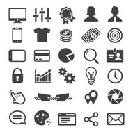 Universal business icon set N2
