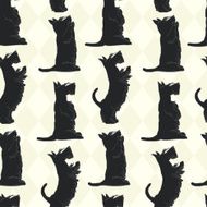 seamless pattern with Scottish