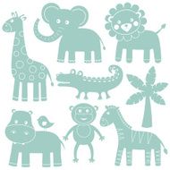 Cute Cartoon Animals N22