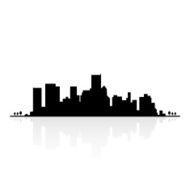 Building silhouettes N7