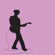 Rock Out! Twisting Guitarist