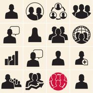 Business People Icons N14