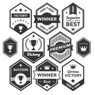 Premium Vector Badge and Modern Label Collection