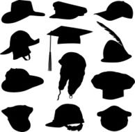 Hat Silhouettes