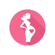 Pregnant woman icon N2