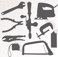 Silhouette Tool Set One - Illustration