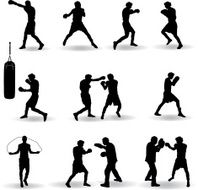 Boxing Silhouette N4