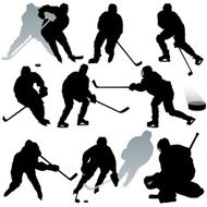 Hockey Silhouettes