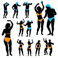 Dancing people N10
