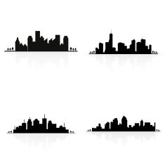 Building silhouettes
