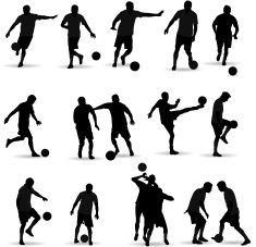 Soccer Silhouette N2