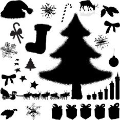 Xmas Silhouettes 2009