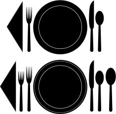 Basic Dinnerware Place Setting Sets