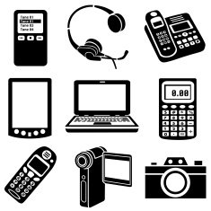 Electronics icons N8