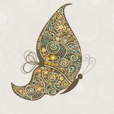 butterfly card N4