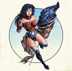 Flying superwoman N2