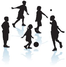 Children Playing Games with Balls N2