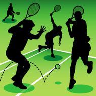 Playing Tennis
