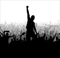 Poster for sports and concerts